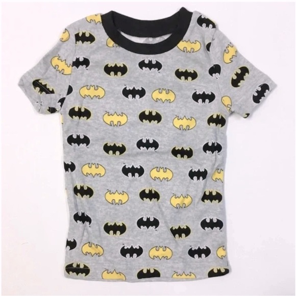 Batman 2 Piece Pajama Set - Pants and Short Sleeve Shirt, Toddler Size 2T. - Picture 4 of 7